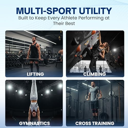 Liquid Chalk for Weightlifting, Gym and Workout Hand Chalk Grip | Magnesium carbonate grip chalk in 50ml, 59ml clear and 250ml sizes. For lifting, cheer, gymnastics and CrossFit. - size: 8.5 fl oz (Travel Buddy)