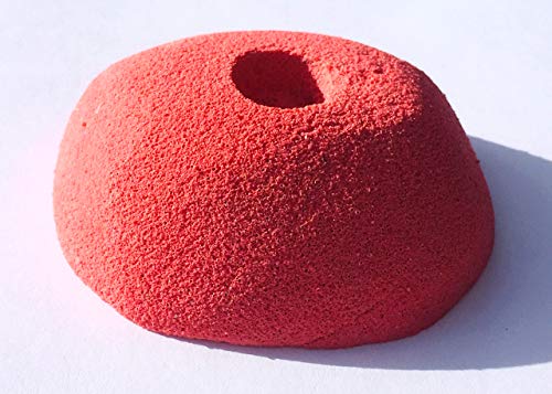 Large Crimp Polyurethane Bolt-On Rock Climbing Wall Hand Hold - color: blue