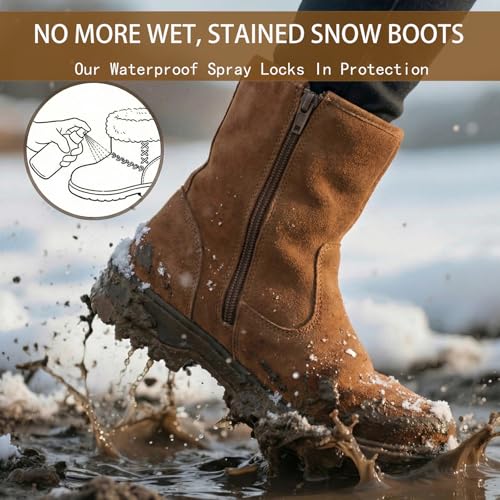 Shoe Cleaner Kit for Suede Boots, Includes Cleaner and Waterproof Protector Spray, Suede Brush, Eraser, Ideal for Cleaning Nubuck, Sheepskin, Sneakers, Boots Care