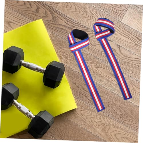 1pair Weight Lifting Belt Gym Grip Straps for Men Dumbbell Belt Hip Thrust Barbell Clips Extra Padding for Strength Training