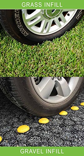 | PRO LITE Permeable Paver | Driveway, Grass, Shed Base, Patio, RV Pad, Gravel, DIY Outdoor | 120,000 lb Load Class | All-Weather | Easy Install | Pack of 18 (72 Square Feet)