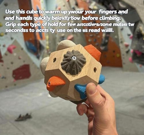 3D Rock Climbing Training Ball, Creating Strength and Precision, Finger Strength Rock Climbing Training Ball, simulating Rock Climbing, Rock Climbing, is a Gift for Climbers