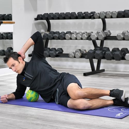 OPTP Posture Ball – Foam Mobility and Massage Ball, Green, 6" - size: 6-Inch