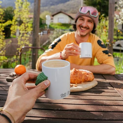 YY Vertical Climbing Mug, Pinch Mug for Rock Climbers and Boulderers, Indoor Bouldering Grip Cup, Unique Gift, Green - color: Green