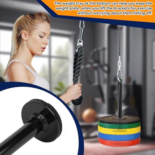 2 PCS Weight Loading Pin, Heavy Duty Gym Loading Pin Stainless Steel Fitness Equipment Weight Barbell Support Frame for Muscle Strength Training - size: 20 diameter * 220 mm