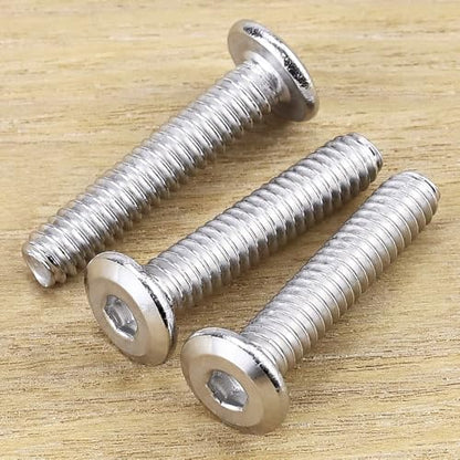 1/4-20 x 1-1/4" Hex Socket Head Cap Screws, 304 Stainless Steel 18-8, Chamfered Countersunk Machine Screws for Furniture, Binding, Machinery, Automotive, DIY Projects, 25 PCS - size: 1/4-20 x 1-1/4"