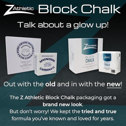 Block Chalk for Gymnastics, Weightlifting, Rock Climbing, Crossfit (Multiple Sizes Available) - style: 2oz Block (Box of 288 - 36lb Total)