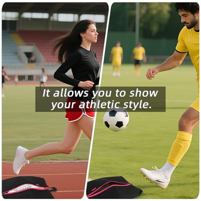 Smell Proof Shoe Bags for Travel & Sports Odor Resistant, Waterproof Storage for Gym, cycling,Soccer, Golf,Shoe Bags Fits Girls Durable Zipper Closure