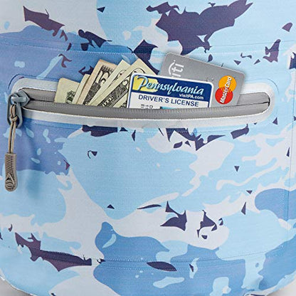 Skog Å Kust DrySak Roll Top Waterproof Bag, 5, 10 & 20 Liter - color: Blue Camo, size: 20 Liter