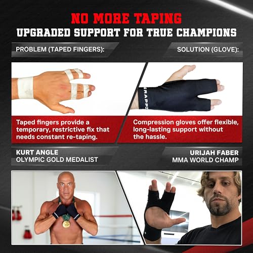 Finger Support Athletic Compression Gloves, Splint Alternative, Unisex S | Athletic Buddy Tape & Trigger Finger Sleeve & Brace, Arthritis Pain Relief & Joint Stabilizer for All Sports - size: Small, style: Original Glove