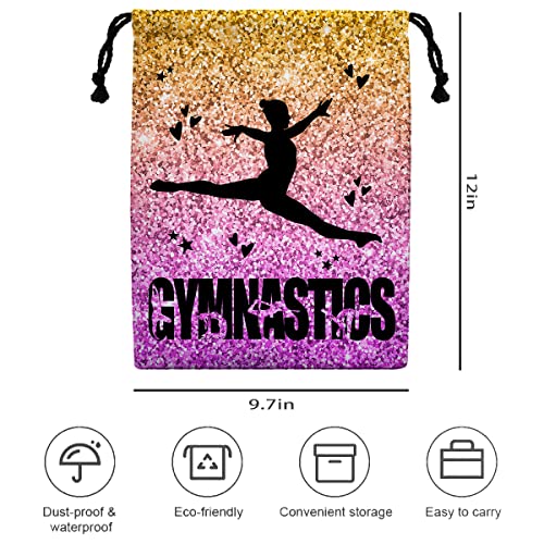 Gymnastics Drawstring Grip Bags Small Drawstring Bag Waterproof Gym Storage Pouch For Holding Gymnastics Grips