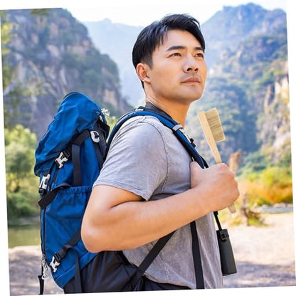 YARNOW Climbing and Bouldering Brush Thick Bristles Ergonomic Handle Rope Cleaning Brush for Climbing Holds Shoes Multipurpose