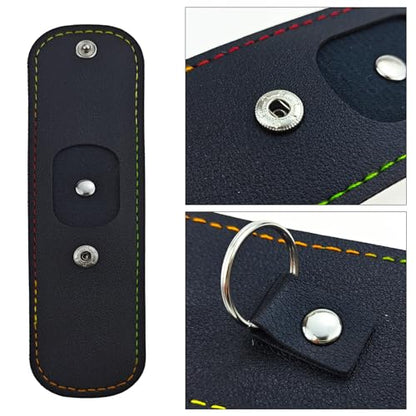 2 Pack Small Nail Clippers Leather Case, Professional Nail Clipper Case, Home & Travel Essentials, Manicure Kit Storage
