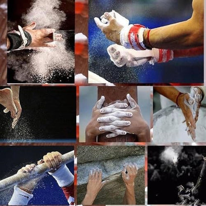 Weightlifting Chalk - Anti-Slip Workout Chalk - Portable Climbing Chalk, Gym Chalk Powder for Climbing, Weightlifting, Gymnastics, Tennis, Badminton