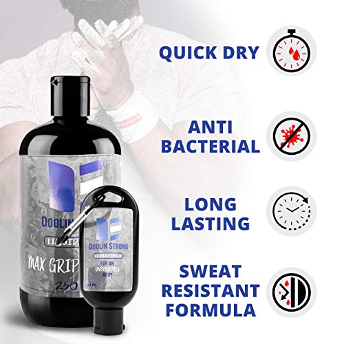 Liquid Chalk 50ml - Weightlifting Chalk - Superior Grip and Sweat-Free Hands for Gym, Sports, Rock Climbing, Lifting, Workout, Bouldering, Gymnastics, Fitness and More