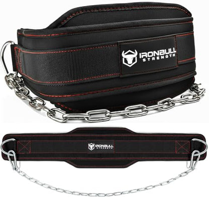 Dip Belt for Weightlifting - Weight Dipping Belt for Lifting Weights - Heavy Duty for Weighted Pull up, Dips, Squats, Hips, Pullups - For Men and Women