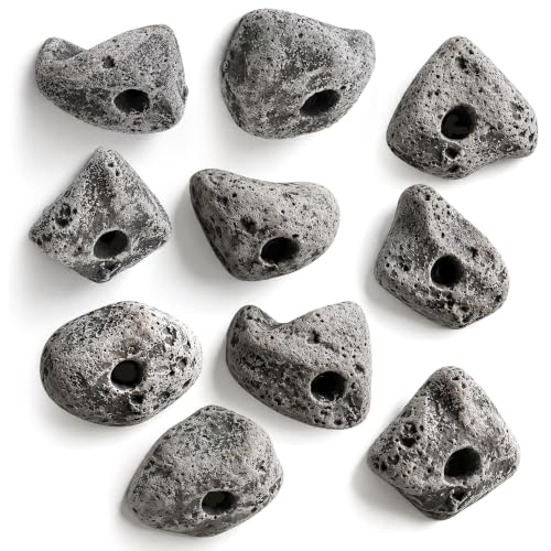 10 PCS Rock Climbing Holds for Rock Climbing Wall Made in USA | For Indoor and Outdoor Playground - Bolt On Climbing Holds - Mutil Size Not Includes Mounting Hardware - color: 10pcs Natural Gray