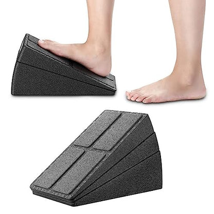 Squat Wedge Block Set of 3, 720 LBS Capacity, 5 Adjustable Angles Incline Board for Squat Wedge,Yoga EPP Wedge for Exercise, Ankle Mobility & Physical Therapy