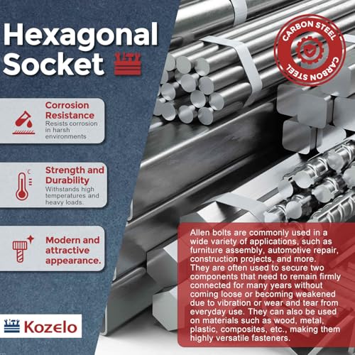 25pcs Socket Head Cap Screws - [M5-0.8 x 60mm] Alloy Steel Black Oxide Grade 12.9 Internal Hex Screw for 3D Printer Furniture Industrial Use, Black - size: M5-0.8x60mm