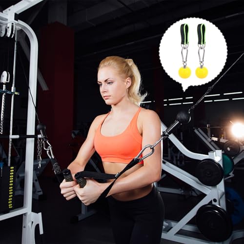 FOMIYES Climbing Training Grip Ball Pair with Hanging Rings Wrist and Finger Strength Exerciser for Pull-up and Hand Grip Workout Random Color