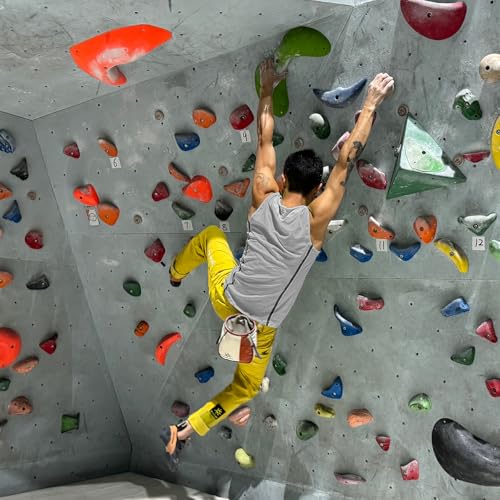 KAILAS Chalk Bag for Climbing Bouldering Giftbox Wide Opening Brush Holders Rock Climbing Gear - color: Orange