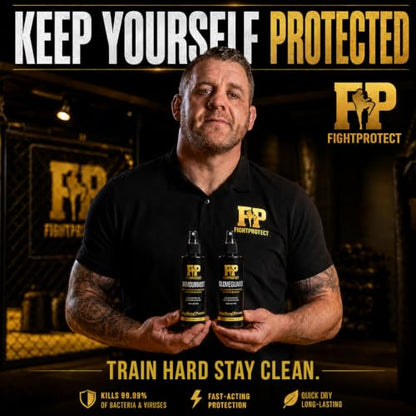 GloveGuard Sports Gear Deodorizer Spray 6.76 fl oz – Odor Neutralizer for Boxing Gloves, MMA Gear, Soccer Cleats, Sneakers & Gym Kit – Neutralizes Sweat Odors Fast