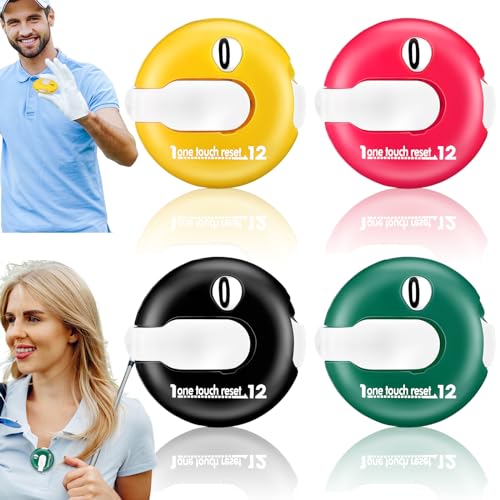 Frienda Golf Score Counter Mini Golf Stroke Counter with One Touch Reset and Simple Attachment to Scorekeeper Glove in - color: Multicolor