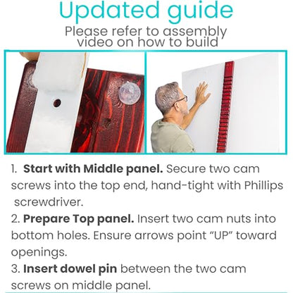 Vive Wooden Finger Ladder for Physical Therapy - Easy Shoulder Rehab | Equipment for Pain Relief - Occupational Rehabilitation Exercise for Frozen Shoulder, Chronic Pain, Rotator Cuff Injury