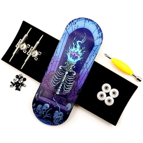 32mm Pro Fingerboard 12 Constellation Series Wooden Finger Board (Aquarius) - color: Aquarius