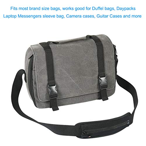 Replacement Shoulder Pad for Bags, Laptop Case with Zipper Closure Laptop Shoulder Bag Strap Pad -Large - color: Large