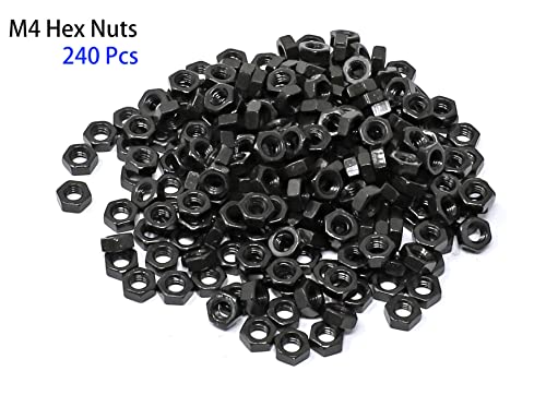 iexcell 720 Pcs M4 x 6/8/10/12/16/20/25/30/35/40/45/50 Alloy Steel 12.9 Grade Hex Socket Head Cap Screws Bolts Washers Assortment Kit, Black Oxide Finish - size: M4 x 6/8/10/12/16/20/25/30/35/40/45/50mm