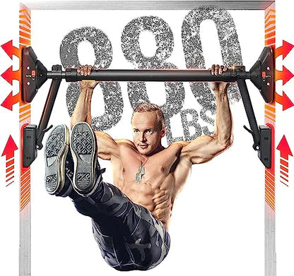 Pull Up Bar/Chin up bar Upper Body Workout Bar, Super Load-Bearing: Dual Security Locking, Two-Way Support