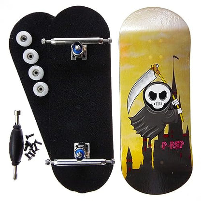 P-REP V2 Performance Complete Wooden Fingerboard 34mm - Little Reaper - color: Little Reaper