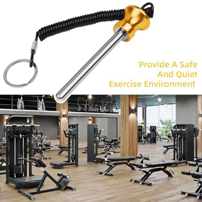 3pcs Weight Stack Pin - color: Gold-3pack