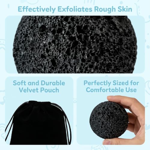 2Pcs Callus Ball Set, Callus Ball for Hand with Drawstring Pouch, Rock Climbing Hand Grip Trainer for Sports Enthusiasts