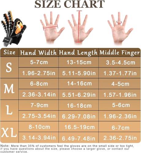 9th Generation Upgrade Rehabilitation Robot Gloves for Stroke Recovery – Hand Weakness & Hemiplegia Home Physical Therapy Device with Mirror Training & Multi-Mode (Left & Right Hand, S) - size: Left & Right Hand, S