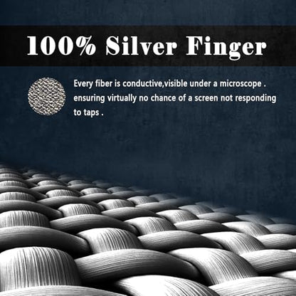 12PCS Gaming Finger Sleeves. 0.29MM Silver Fiber, Anti Sweat, Extremely Thin,Breathable Touchscreen dedales Gamer Finger Cover Thumb Sleeve Fit Phone Game Tablet Devices. - color: Gray(12pcs)