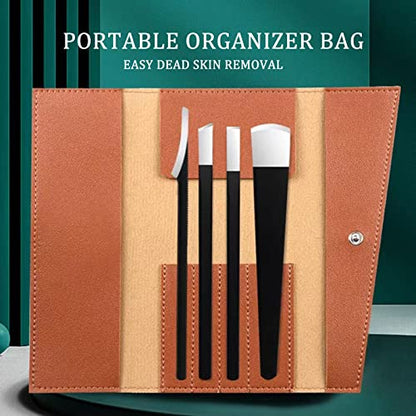 Professional Pedicure Knife Set Callus Knife for Feet Ingrown Toenail Knives Foot Care Tools Dead Skin Removal Nail Scraper File - size: Pedicure Knife