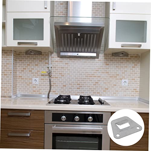 COHEALI 10Pcs Stainless Steel Kitchen Hanging Hooks Easy to Install Cooker Hood Accessories for Range Hood Storage and Organization