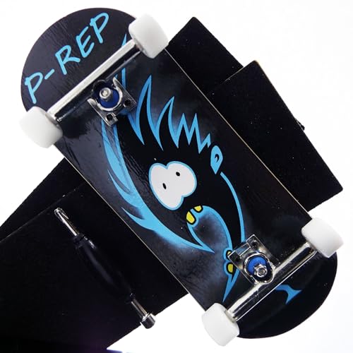 P-REP V2 Pro Performance Complete Wooden Fingerboard kit with Urethane Wheels and Bushings 34mm - Fred - color: Fred