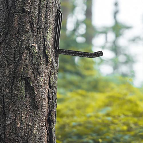 Highwild 4-Inch Screw-in Tree Step Blinds Step Up Climbing Tree - Pack of 8 | 800 LBS Rated Anti-Slip Climbing Steps with Sharp Self-Tapping Threads and Knurled Grip for Hunting