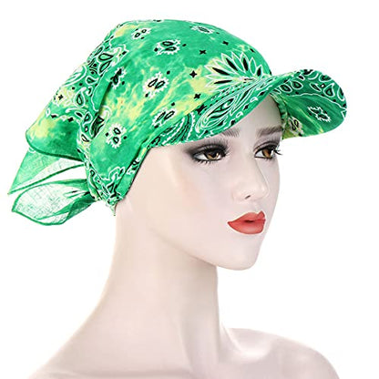 Women Printing Sun Cap Head Hat Hut 33 Hat Racks for Baseball Caps Wall Mounted - color: Coffee+grey+green