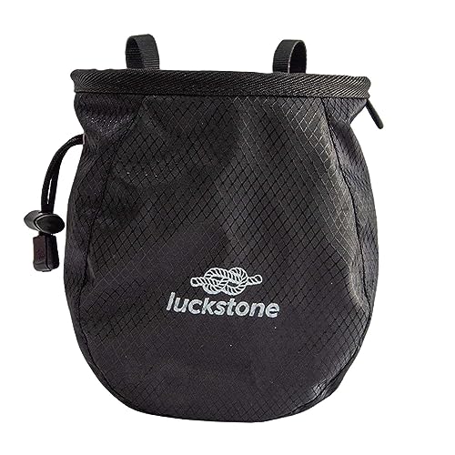 Generic Chalk Bag Chalk Carrier Bag Adjustable Waist Belt Sock Equipment Nonslip Gym Storage Pouch Packaging for Walking Lifting Weight Bouldering