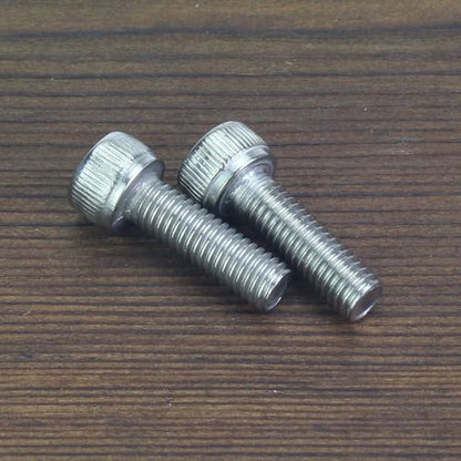 HELIFOUNER 50 Pieces M5 x 16mm, Thread Pitch 0.8mm, 304 Stainless Steel (18-8) Hex Socket Head Cap Screws, Fully Threaded - size: M5 x 16mm