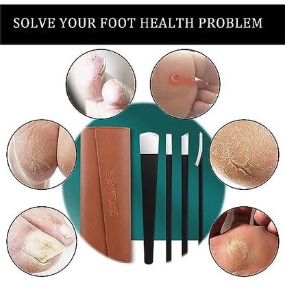Professional Pedicure Knife Set Callus Knife for Feet Ingrown Toenail Knives Foot Care Tools Dead Skin Removal Nail Scraper File - size: Pedicure Knife