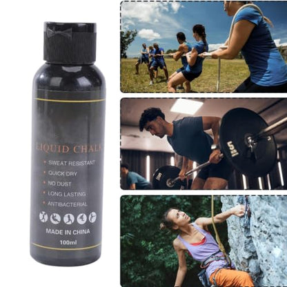 Genérico Liquid for Chalk Hands, Sports Powder Grip Enhancer – Non-Slip Chalk for Bar Dance | for Climbing, Badminton, Weightlifting, Gymnastics, Fitness, Tennis, Golf