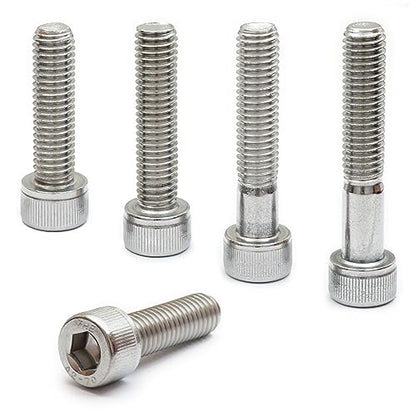 MonsterBolts - M6 x 16mm Socket Head Screws, DIN 912, Stainless Steel, 10 Pack - size: M6 x 16mm
