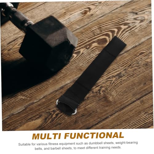 Toyvian Weight Plate Belt Strap Durable Heavy Load Capacity Dumbbell Loading Strap for Weight Lifting Accessories Easy Installation Fitness Gear for Home Gym