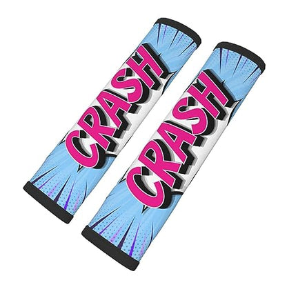 Crash Car Seat Belt Cover Pad for Adults Kids Car Interior Decor Seat Belt Cover Pad 2 PCS Strap Shoulder Pad Seatbelt Covers Protective Sleeves