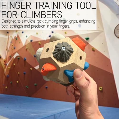 Handcrafted Climbing Blocks Toys| Finger Strengthener & Grip Trainer for Rock Climbers | Bouldering Training Tool | Ideal Gift for Beginners & Professionals
